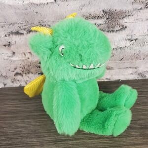 Make Believe Ideas‎ Magical DRAGON Green 9" Soft Plush Shimmer Wings 2023 Target